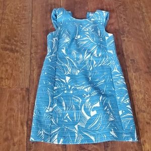 Tory Burch tropical flower sun dress